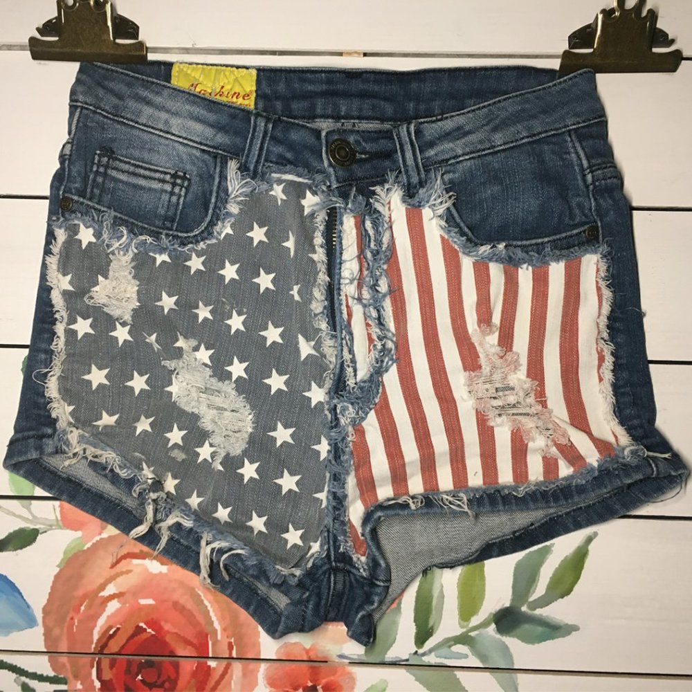 American Flag Shorts